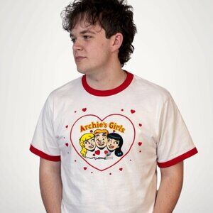 MAC Archie’s Girls Ringer Tee American Apparel Small